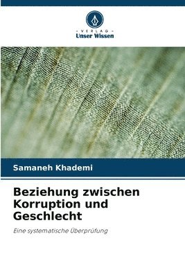 bokomslag Beziehung zwischen Korruption und Geschlecht