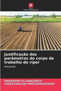 bokomslag Justificao dos parmetros do corpo de trabalho do rper