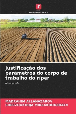 bokomslag Justificao dos parmetros do corpo de trabalho do rper