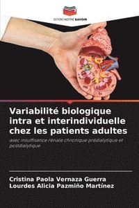 bokomslag Variabilit biologique intra et interindividuelle chez les patients adultes