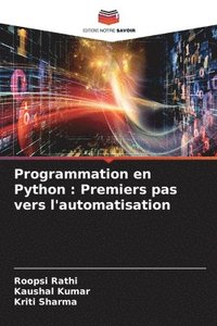 bokomslag Programmation en Python