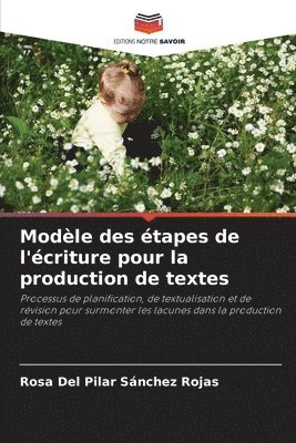 bokomslag Modle des tapes de l'criture pour la production de textes