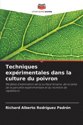 bokomslag Techniques exprimentales dans la culture du poivron