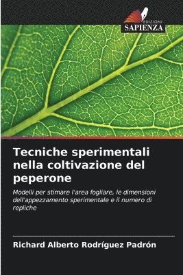 bokomslag Tecniche sperimentali nella coltivazione del peperone