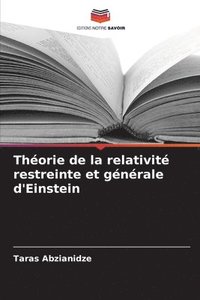 bokomslag Thorie de la relativit restreinte et gnrale d'Einstein