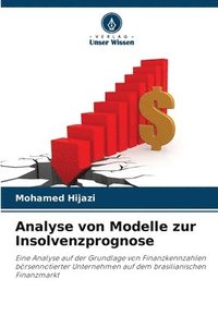 bokomslag Analyse von Modelle zur Insolvenzprognose