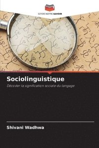 bokomslag Sociolinguistique