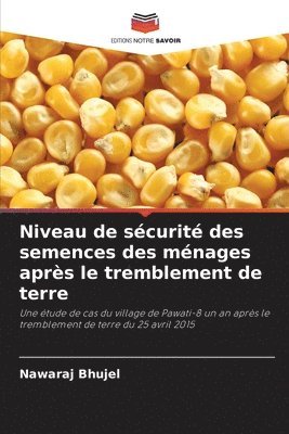 bokomslag Niveau de scurit des semences des mnages aprs le tremblement de terre