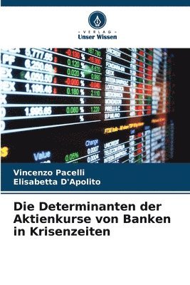 bokomslag Die Determinanten der Aktienkurse von Banken in Krisenzeiten