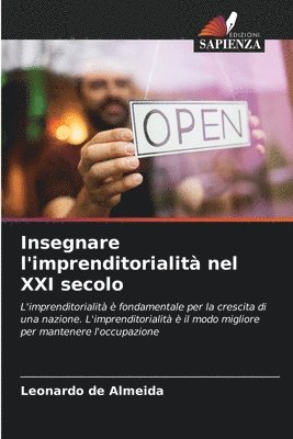 bokomslag Insegnare l'imprenditorialit nel XXI secolo