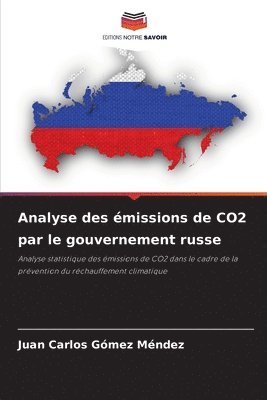 bokomslag Analyse des missions de CO2 par le gouvernement russe