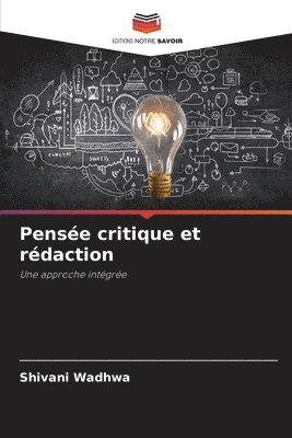 bokomslag Pense critique et rdaction