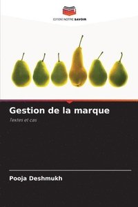 bokomslag Gestion de la marque