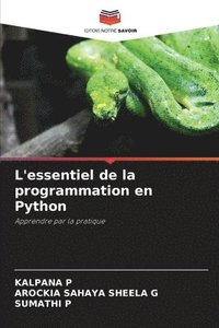 bokomslag L'essentiel de la programmation en Python