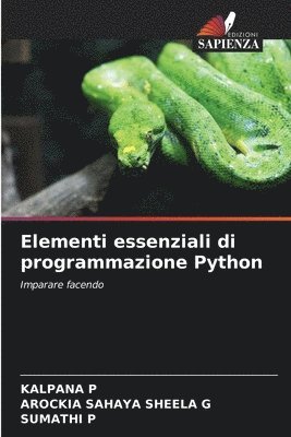 bokomslag Elementi essenziali di programmazione Python