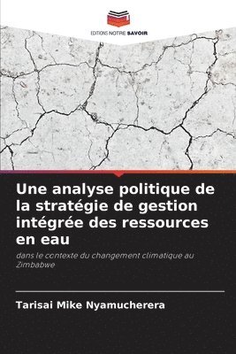 bokomslag Une analyse politique de la stratgie de gestion intgre des ressources en eau