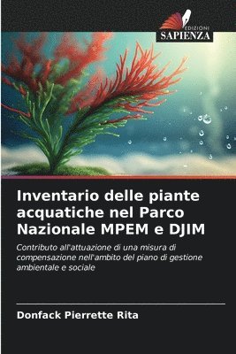 Inventario delle piante acquatiche nel Parco Nazionale MPEM e DJIM 1