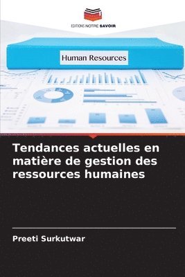 bokomslag Tendances actuelles en matire de gestion des ressources humaines