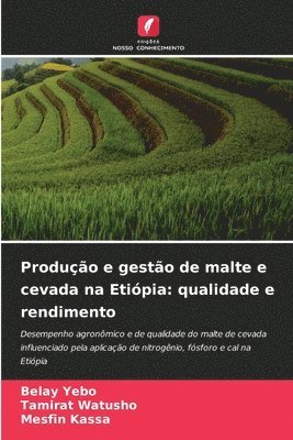 Produo e gesto de malte e cevada na Etipia 1