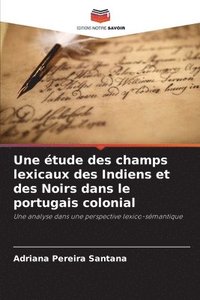 bokomslag Une tude des champs lexicaux des Indiens et des Noirs dans le portugais colonial