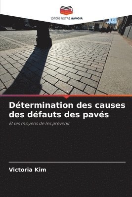 bokomslag Dtermination des causes des dfauts des pavs