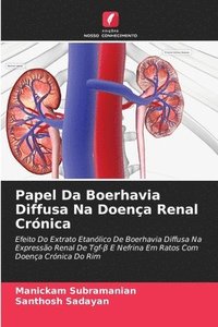 bokomslag Papel Da Boerhavia Diffusa Na Doença Renal Crónica