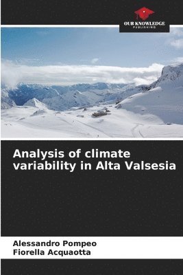 Analysis of climate variability in Alta Valsesia 1