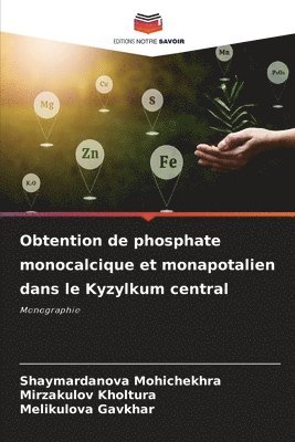 Obtention de phosphate monocalcique et monapotalien dans le Kyzylkum central 1