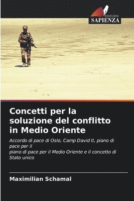 bokomslag Concetti per la soluzione del conflitto in Medio Oriente