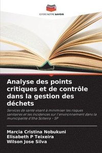 bokomslag Analyse des points critiques et de contrle dans la gestion des dchets