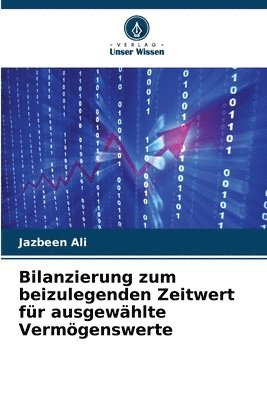 bokomslag Bilanzierung zum beizulegenden Zeitwert fr ausgewhlte Vermgenswerte