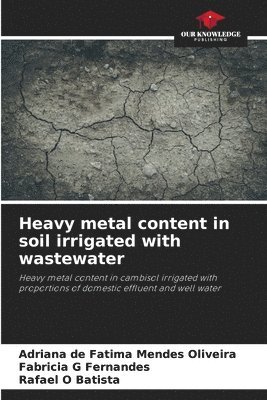 Heavy metal content in soil irrigated with wastewater 1
