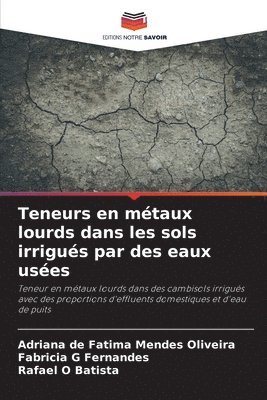 bokomslag Teneurs en mtaux lourds dans les sols irrigus par des eaux uses