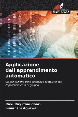 bokomslag Applicazione dell'apprendimento automatico