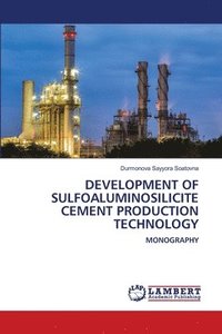 bokomslag Development of Sulfoaluminosilicite Cement Production Technology