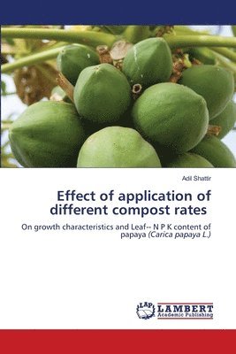 Effect of application of different compost rates 1