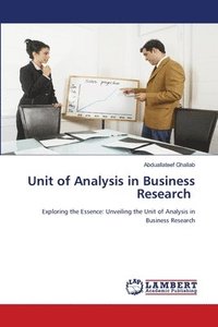 bokomslag Unit of Analysis in Business Research