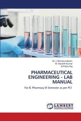 bokomslag Pharmaceutical Engineering - Lab Manual