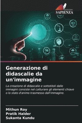 bokomslag Generazione di didascalie da un'immagine