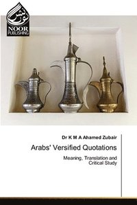 bokomslag Arabs' Versified Quotations