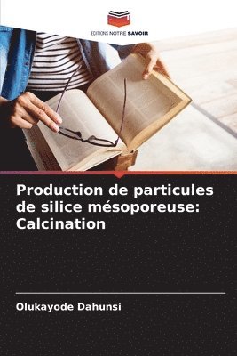 bokomslag Production de particules de silice mésoporeuse: Calcination