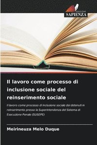 bokomslag lavoro come processo di inclusione sociale del reinserimento sociale