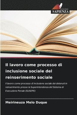 bokomslag lavoro come processo di inclusione sociale del reinserimento sociale