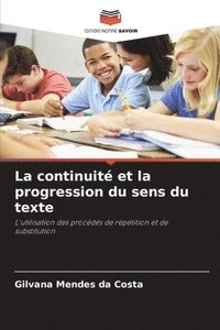 bokomslag continuité et la progression du sens du texte
