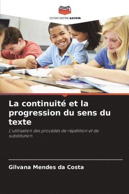 bokomslag continuité et la progression du sens du texte