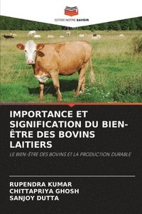 bokomslag Importance Et Signification Du Bien-tre Des Bovins Laitiers