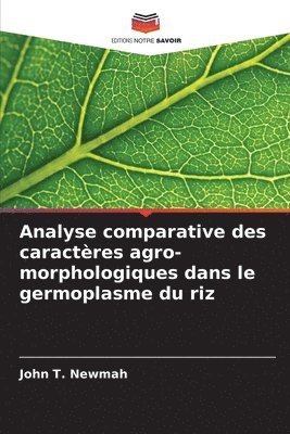 Analyse comparative des caractres agro-morphologiques dans le germoplasme du riz 1