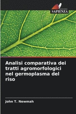 Analisi comparativa dei tratti agromorfologici nel germoplasma del riso 1