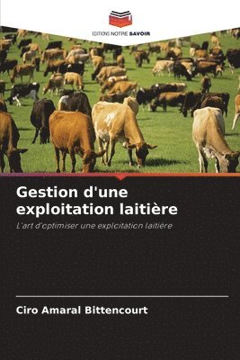 Gestion d'une exploitation laitire 1