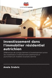 bokomslag Investissement dans l'immobilier résidentiel autrichien